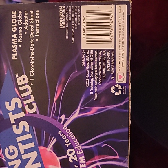 The Young Scientists Club Plasma Globe - Picture 5 of 5